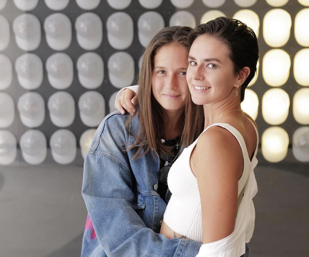Daria Kasatkina fiancée avec Natalia Zabiako