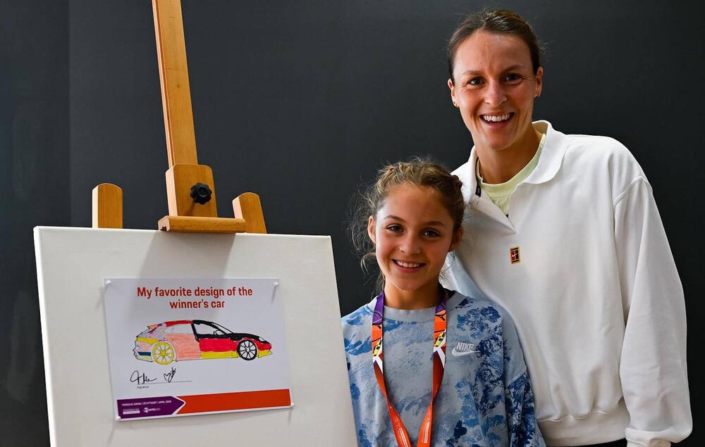 Tatjana Maria et sa fille