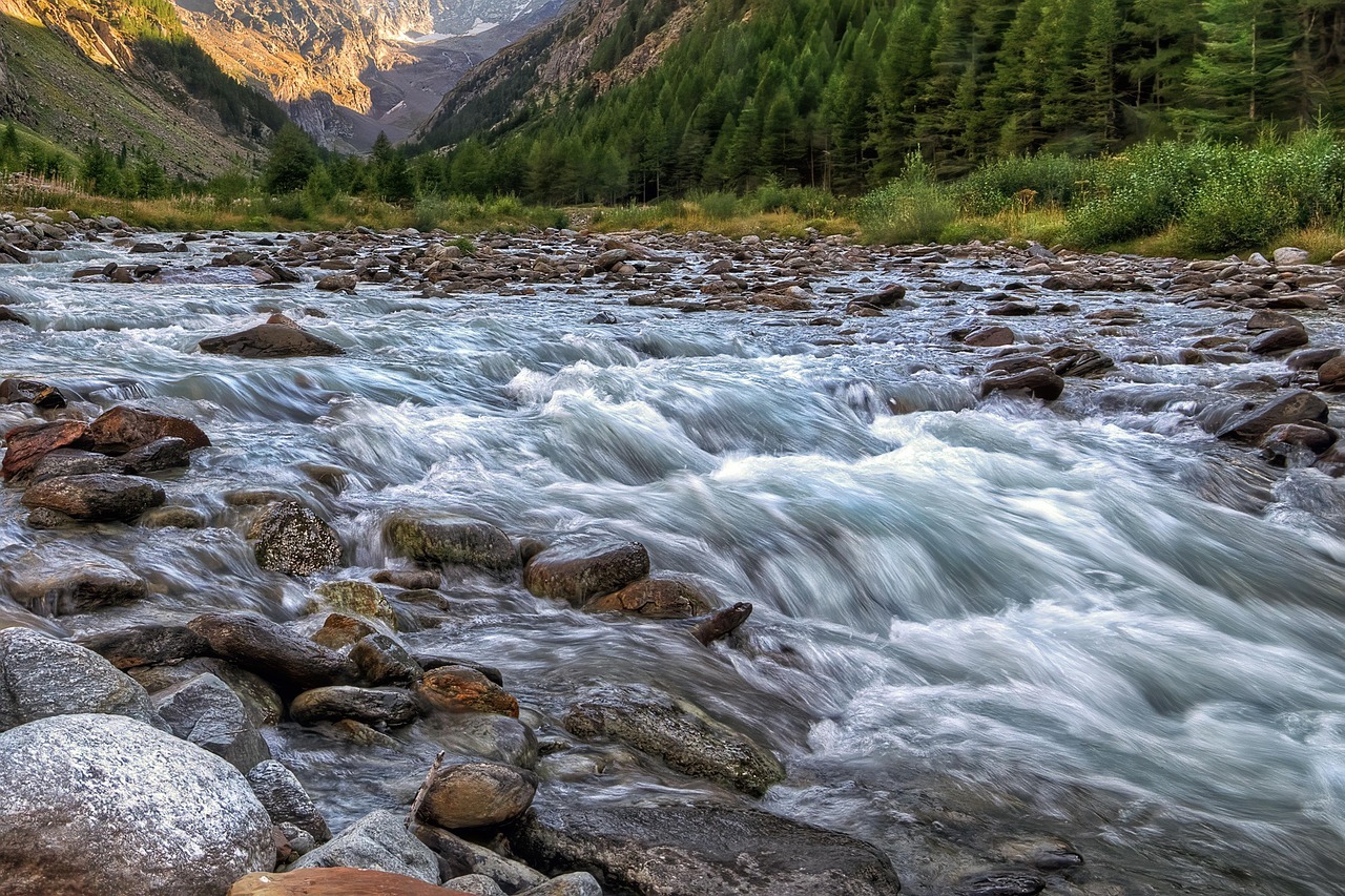 Un ruisseau de montagne pour se rafraichir