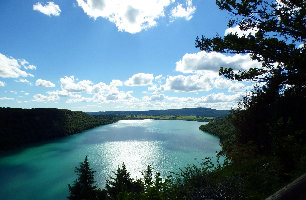 un lac pour se rafraichir