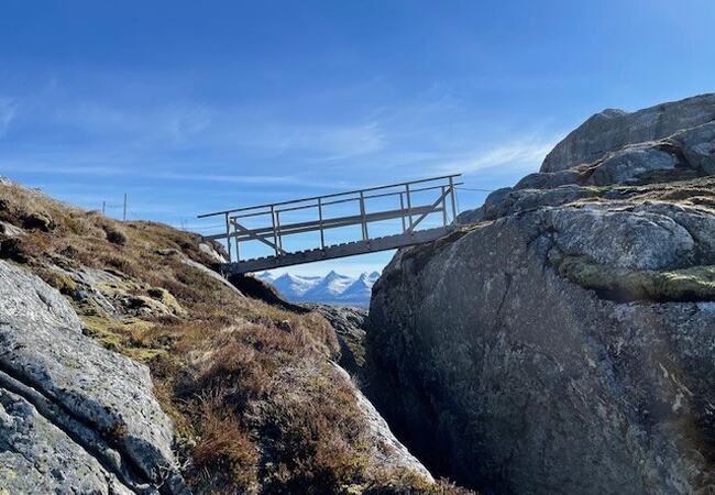 Brua på Stortuva før toppen