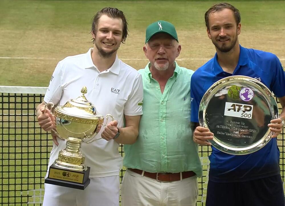 Alexander Bublik vainqueur à Halle