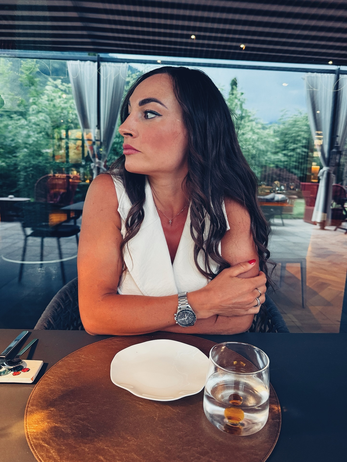 Dorothea Wierer avec la montre Omega – Crédit Omega