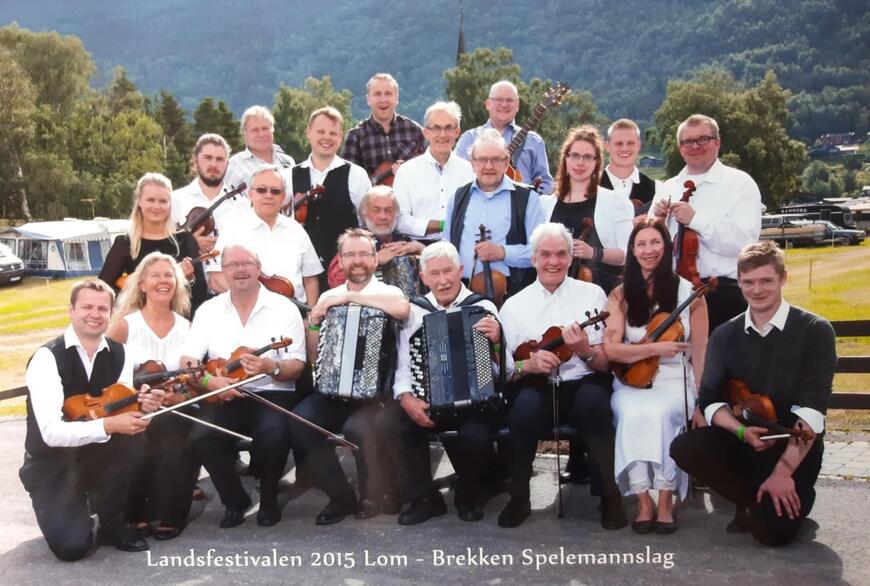 2015 Brekken spellmannslag på landsfestival  i Lom