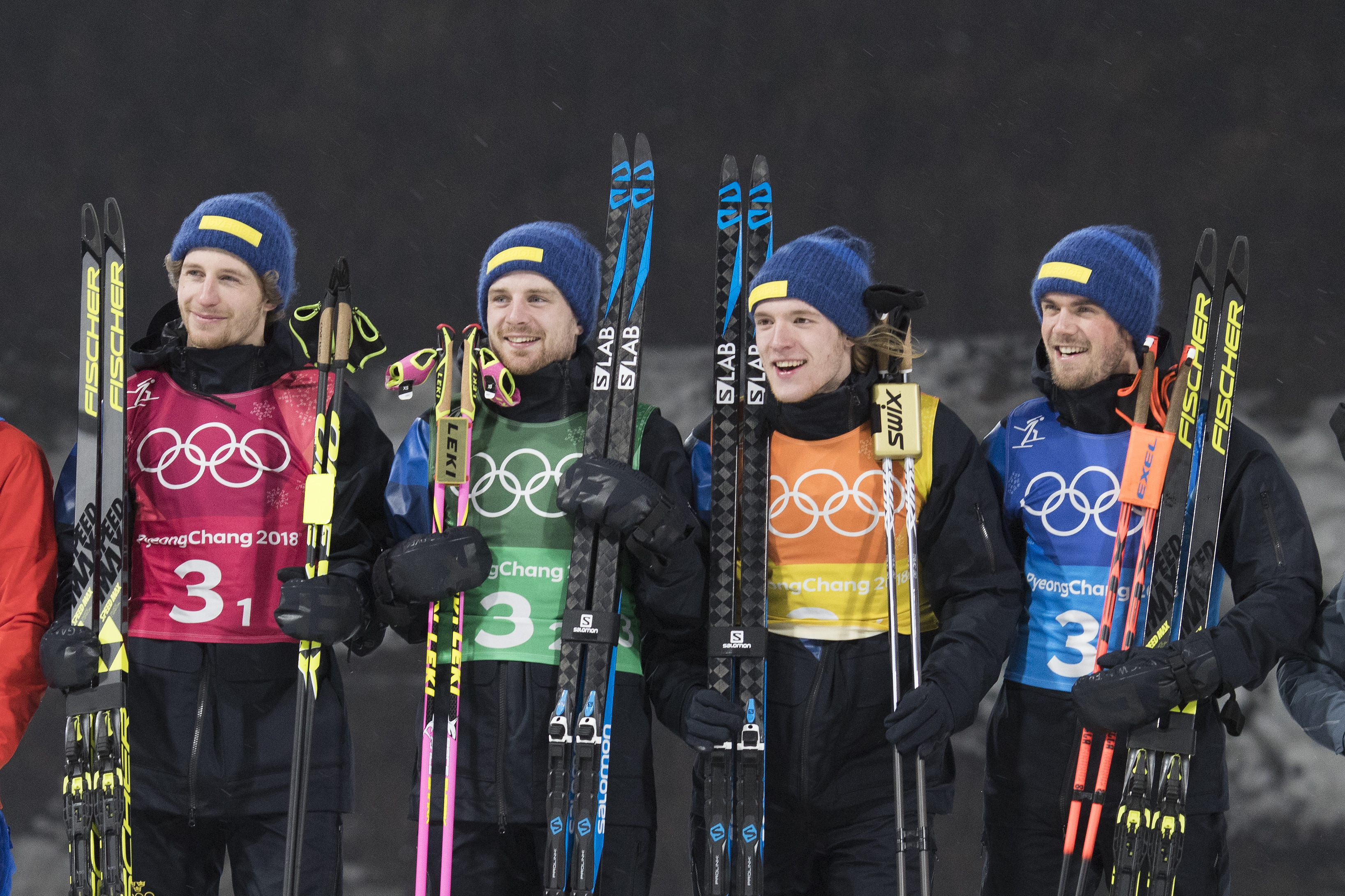 Fredrik Lindström biathlon relais 2018