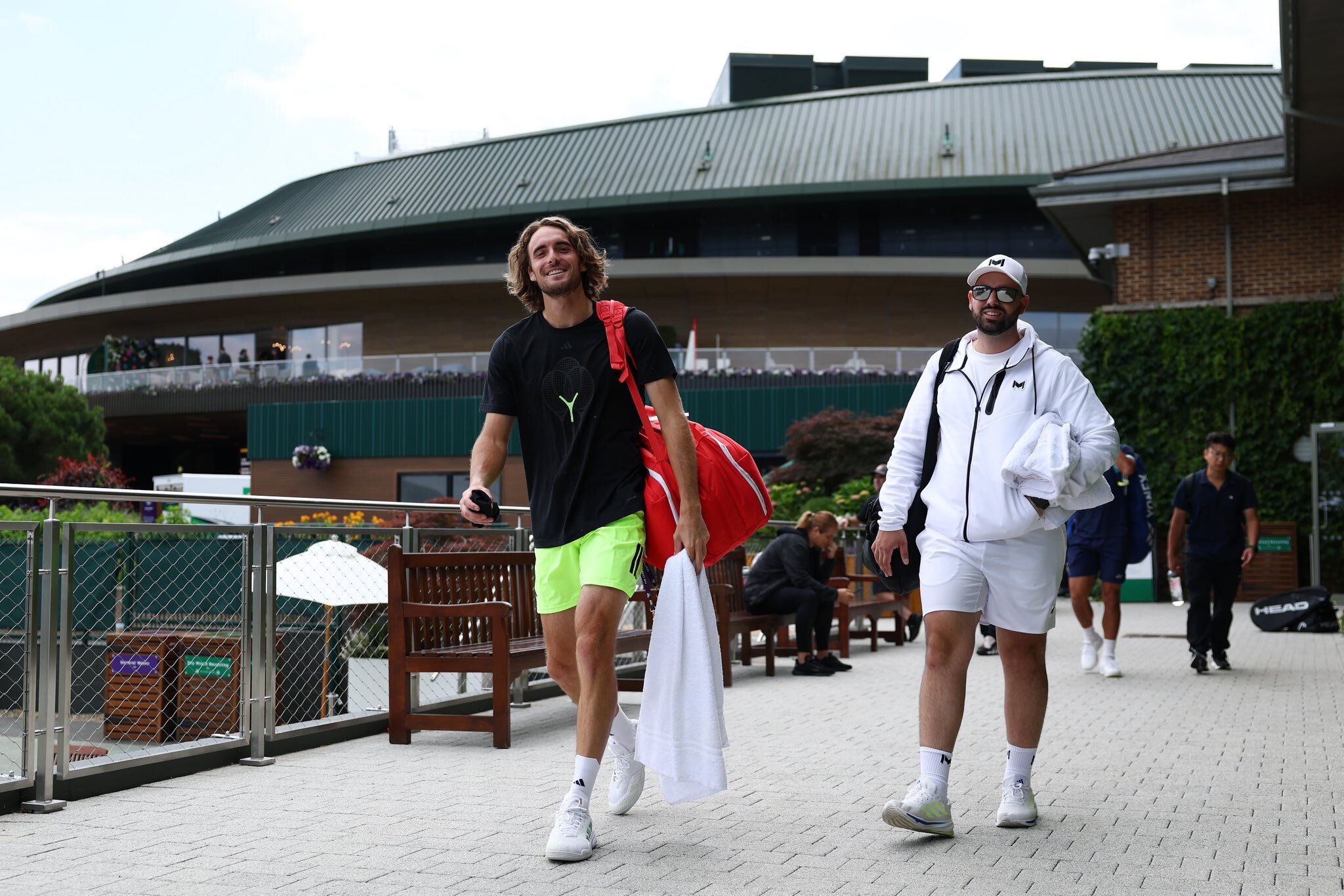 Stefanos Tsitsipas à Wimbledon