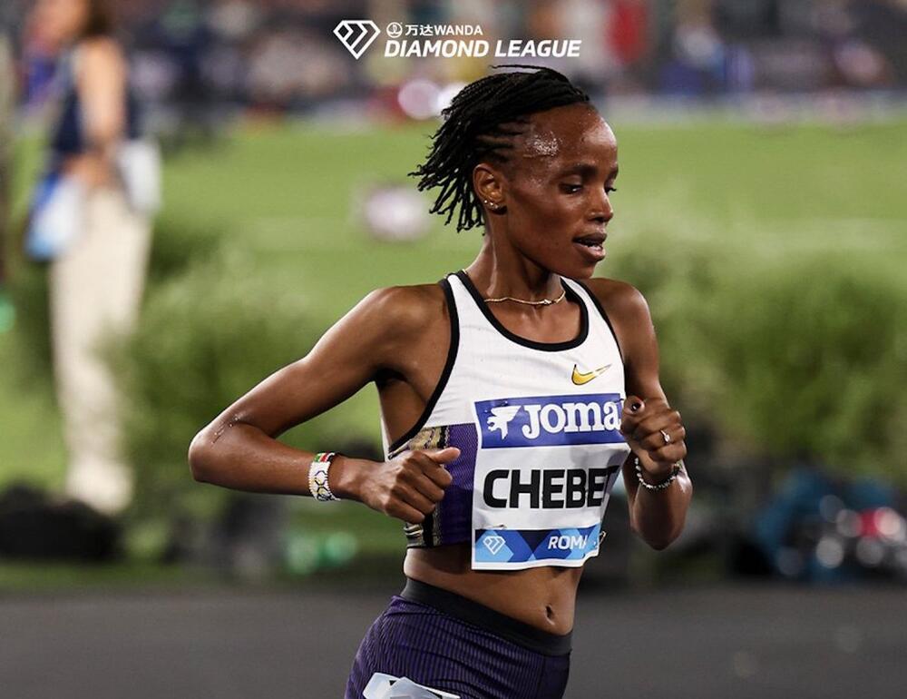 Chebet 5000m record