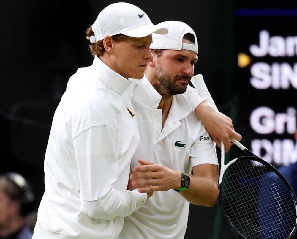 Dimitrov Sinner Wimbledon