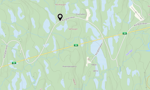 Korgfjellveien sørhaugen