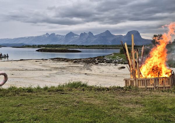 Midtsommer på Herøy Caravan. (Foto: Harry Stein Warhuus)