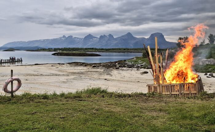 Midtsommer på Herøy Caravan. (Foto: Harry Stein Warhuus)