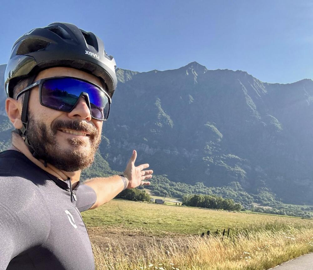 Cyprien Sarrazin vélo