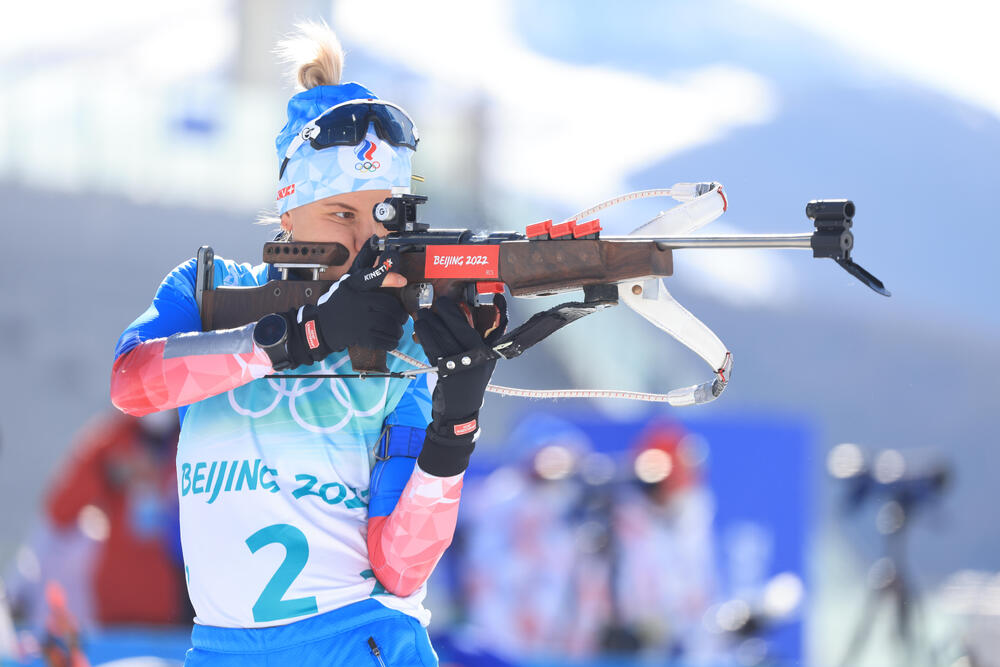Kristina Reztsova biathlon Russe