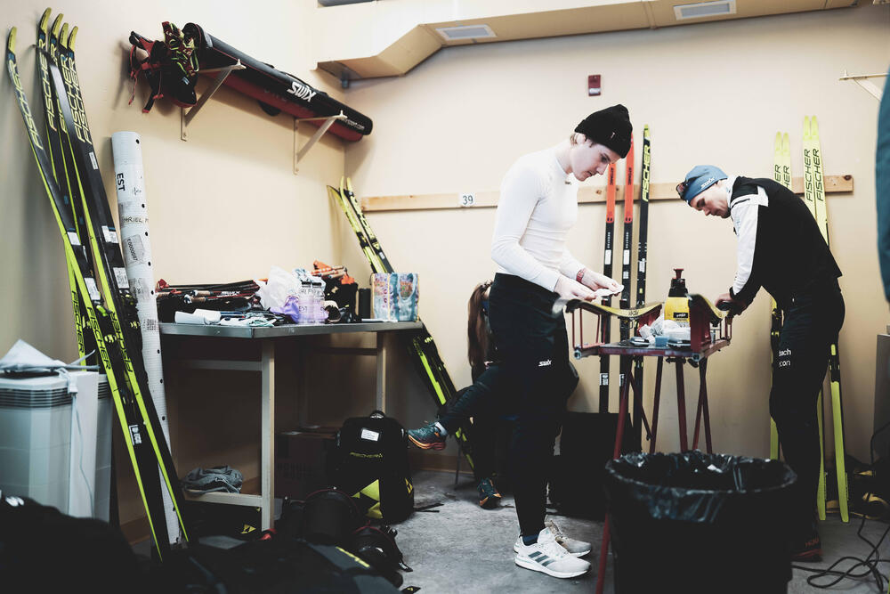 Bien farter ses skis