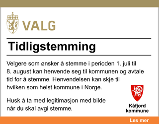 Tidligstemming valg