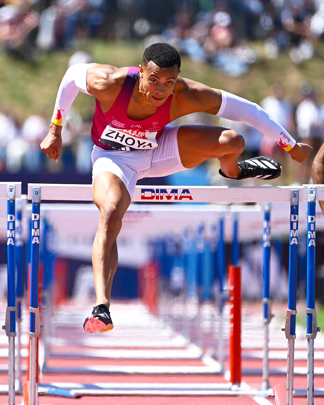 Sasha Zhoya au championnat de France à Talence