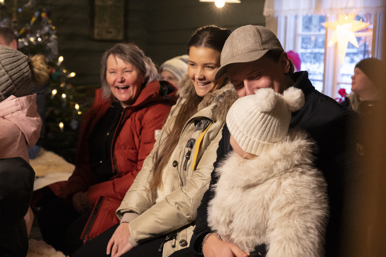 familie i Prøysenstua