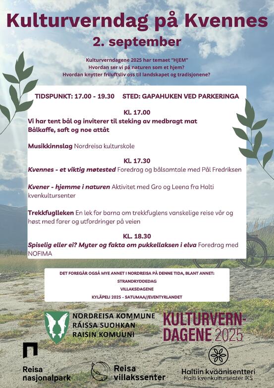 Kulturverndag 2. september