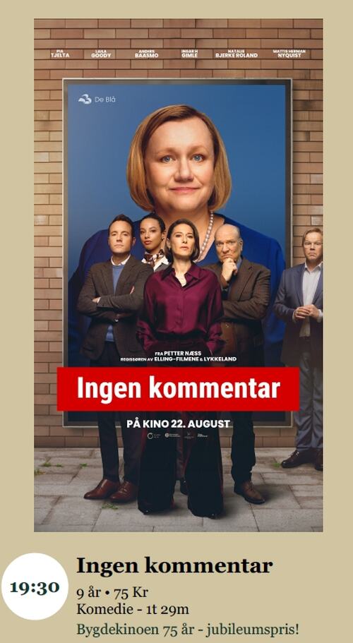 Ingen kommentar.