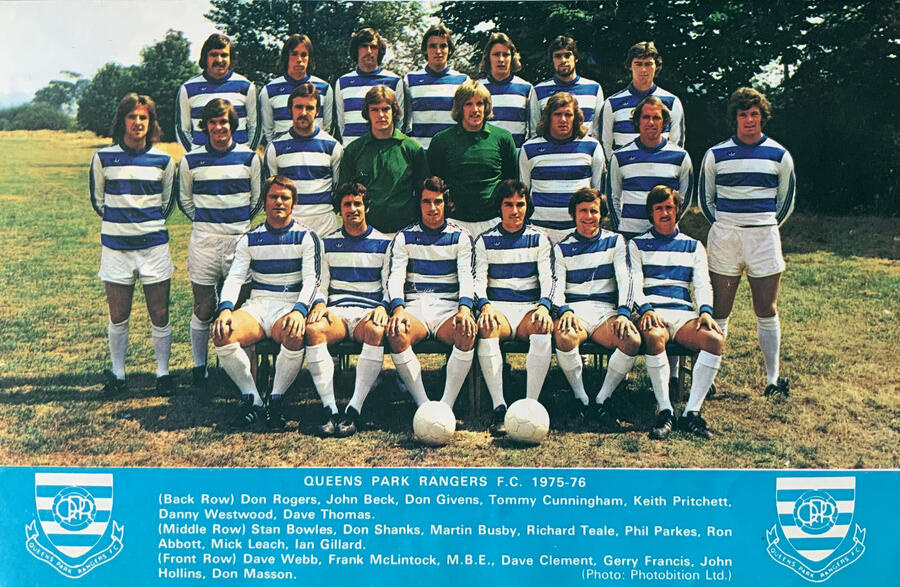 QPR 1975/76 team photo