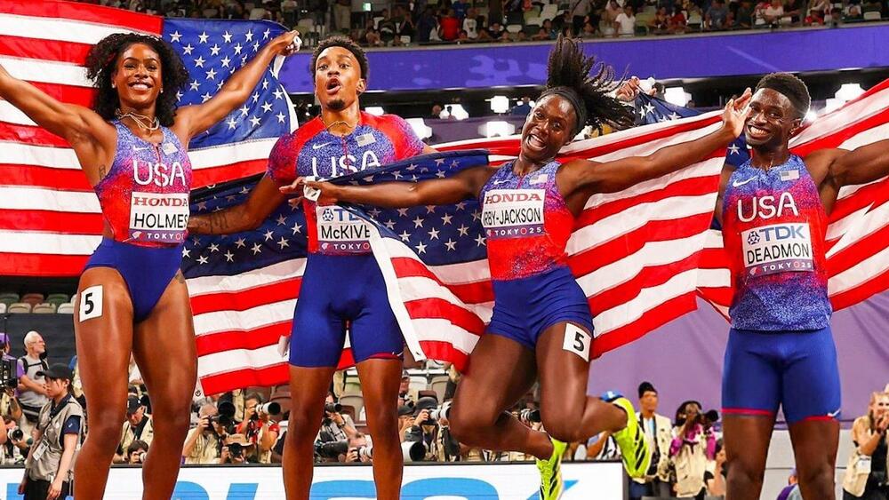 USA 4*400m mondiaux 2025