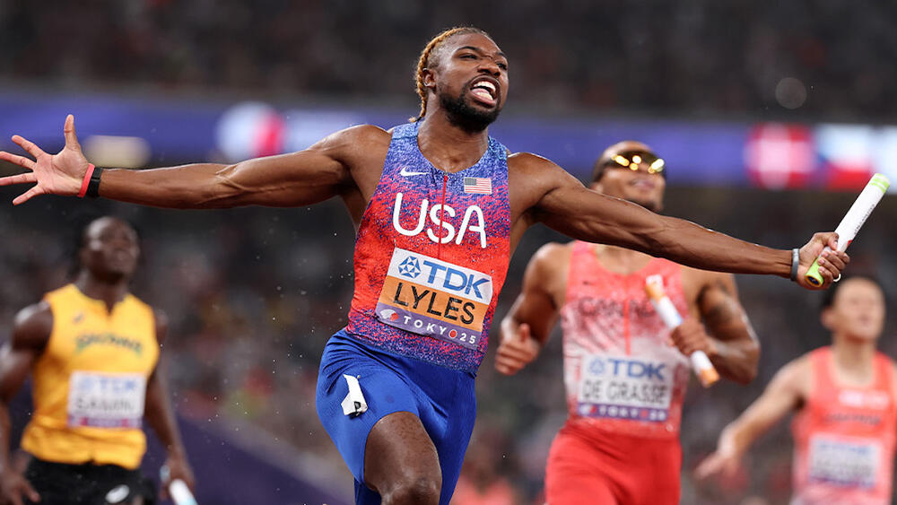 Noah Lyles Mondiaux Tokyo