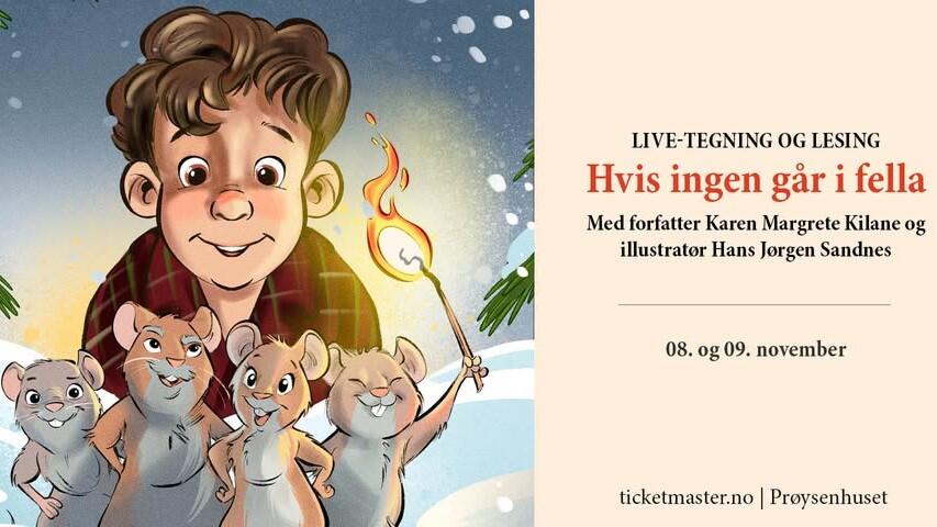 Plakat Hvis ingen går i fella