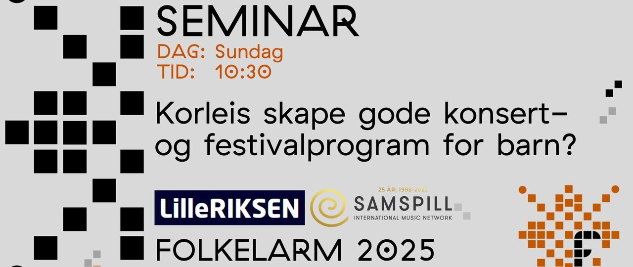 Barneprogram seminar