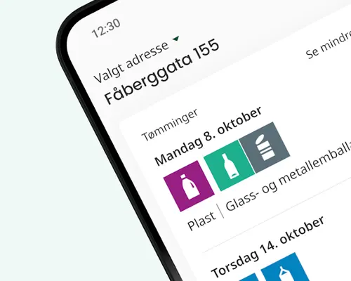 Illustrasjonsbilde fra app