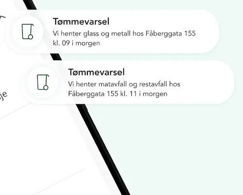 Illustrasjonsbilde fra app
