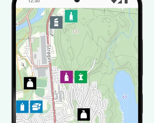 Illustrasjonsbilde fra app