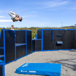 Parkour i Mjøsparken