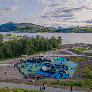 Parkouranlegg i Mjøsparken