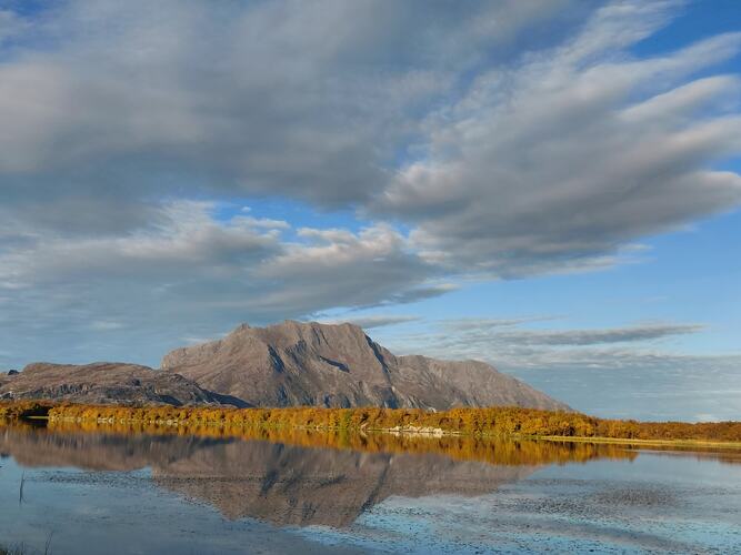 Fint fra Storvatnet. (Foto: Kristin Grande)