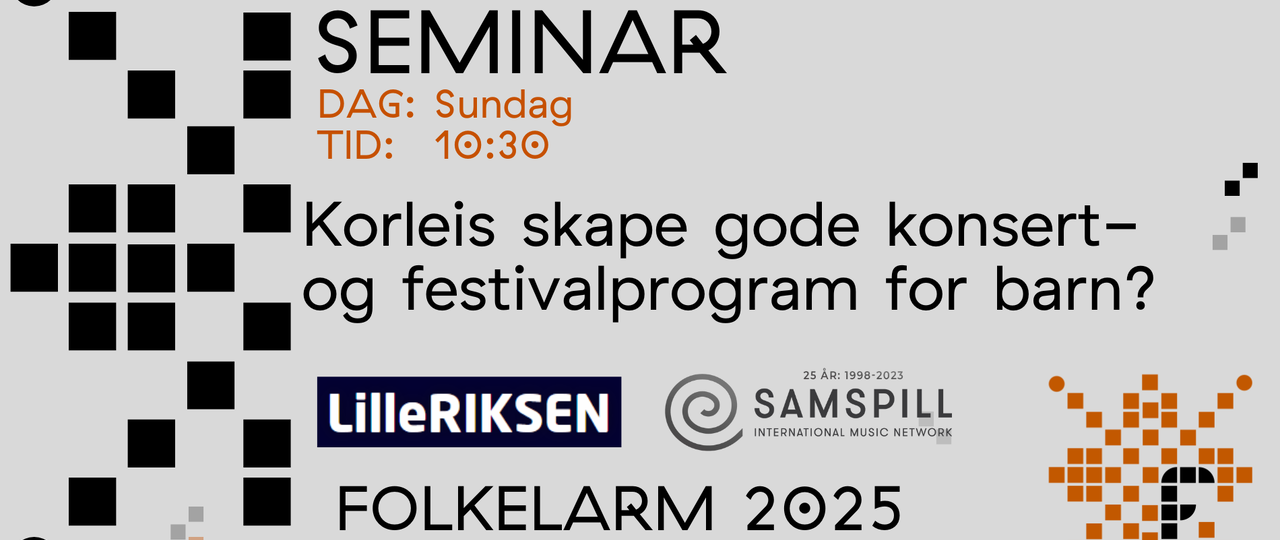 Barneprogram seminar