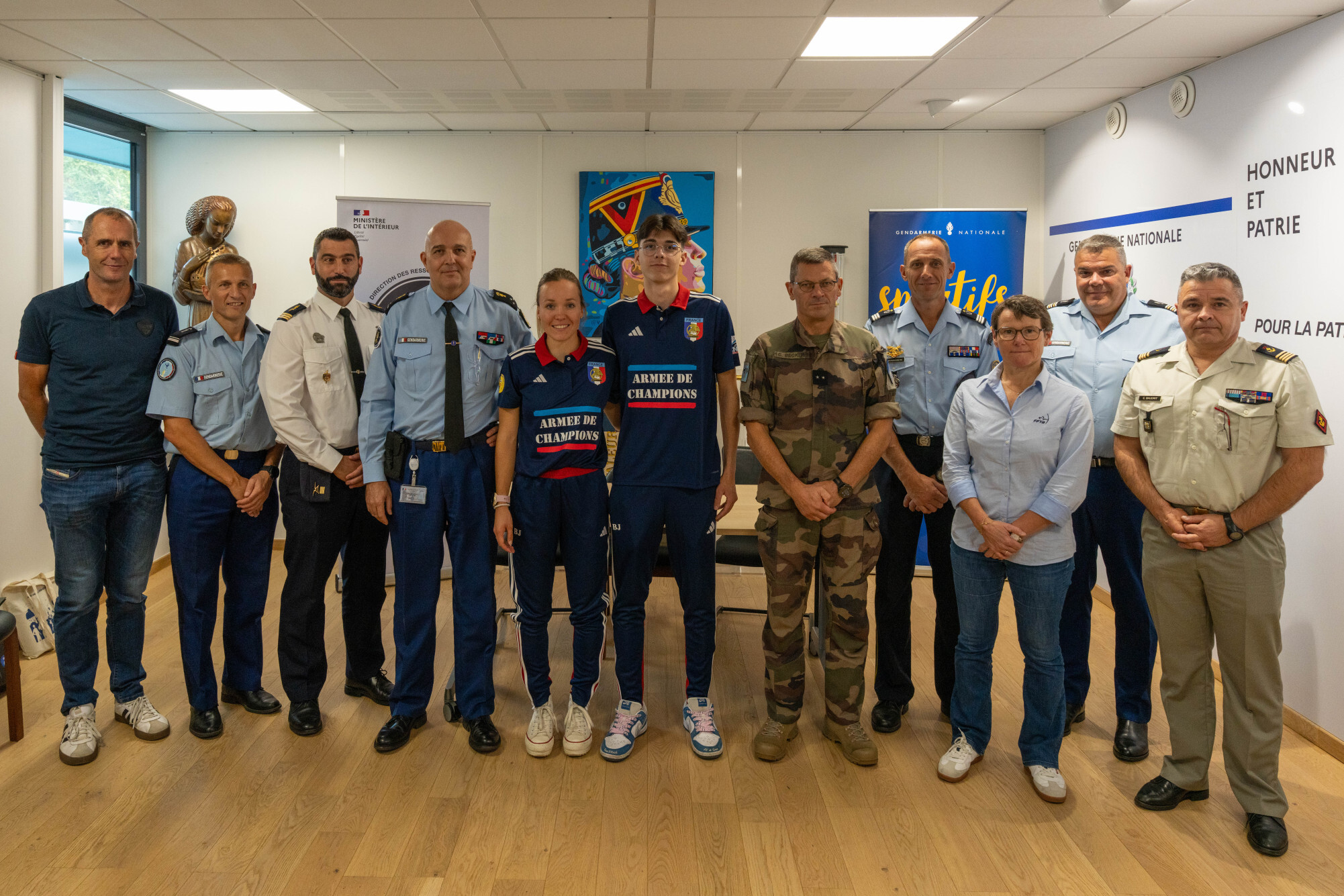 Océane Michelon signe avec la Gendarmerie Nationale