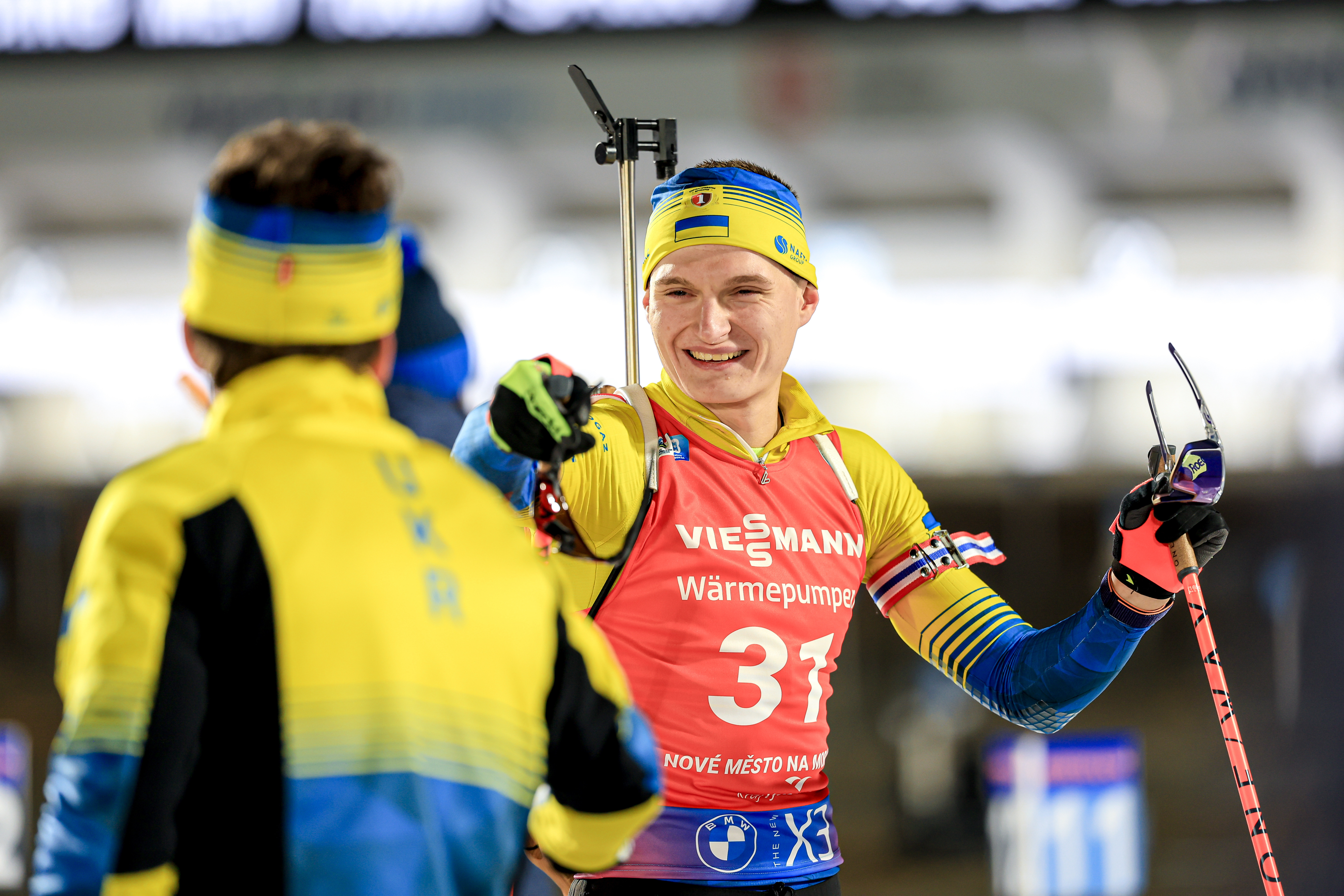 Vitalii Mandzyn en compétition