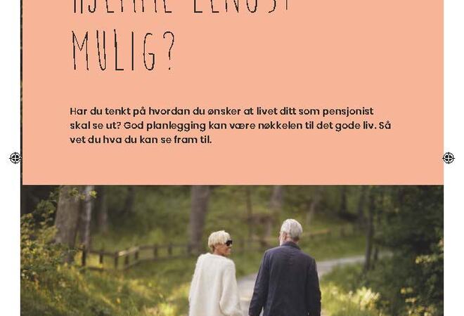 Aldersvennlig Norge Brosjyre Bolig - Planleggelitt (bokmal)_Side_01