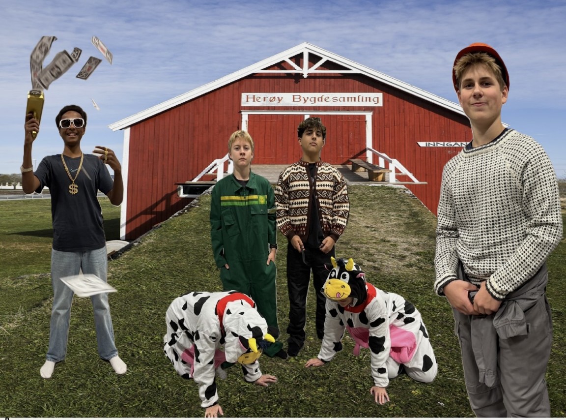 Tor Karstein og Isak på raill