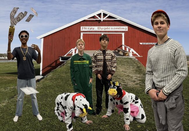 Tor Karstein og Isak på raill