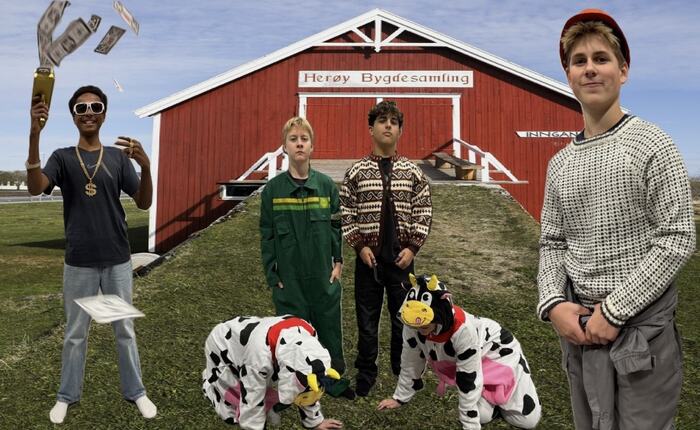 Tor Karstein og Isak på raill