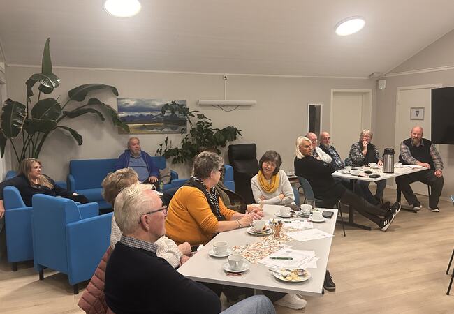 Torsdagstreff i Fellesstua 16