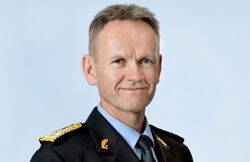 Håkon Skulstad i uniform