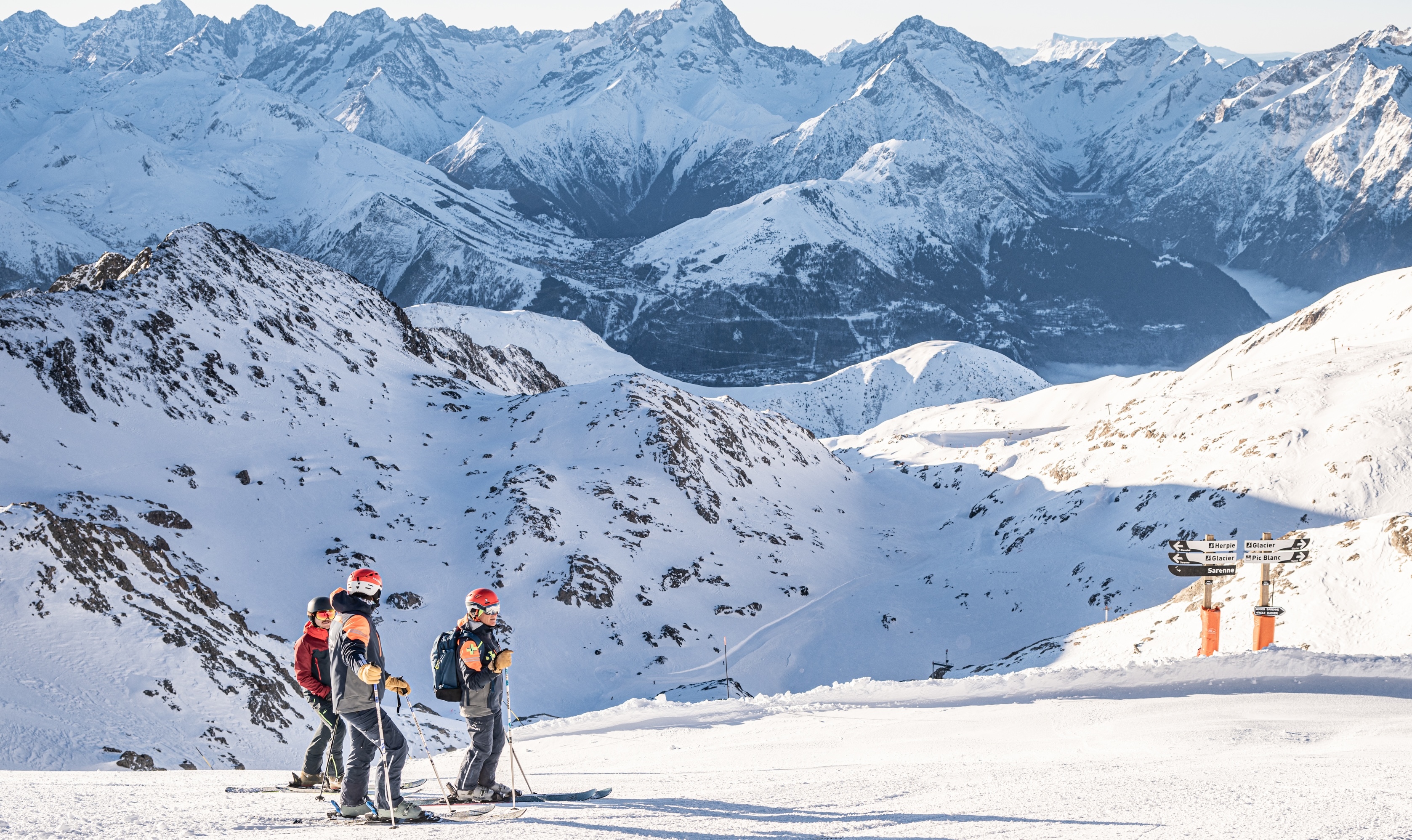 Sarenne, piste mythique de l'Alpe d'Huez