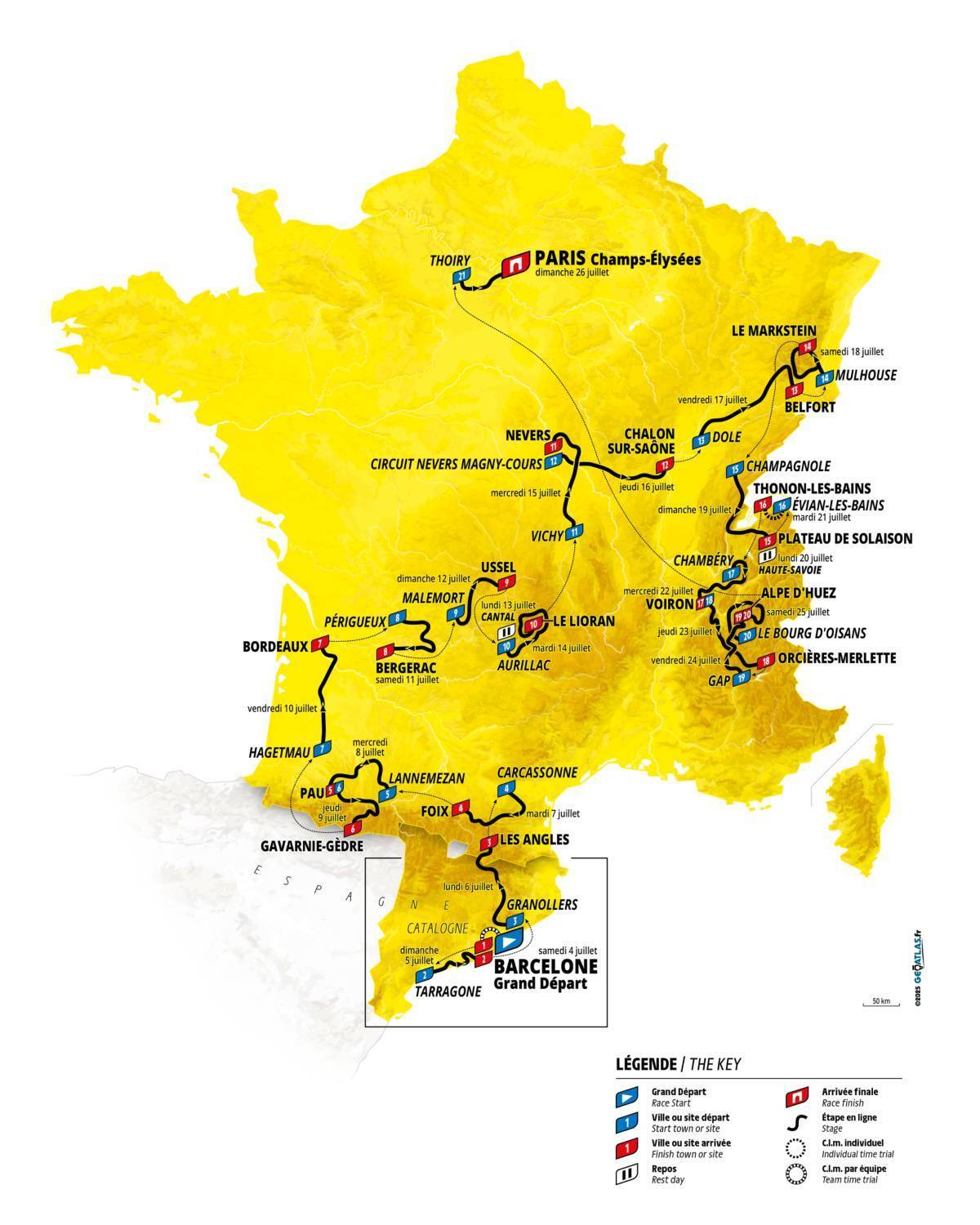 Tour de France 2025 - Étape finale