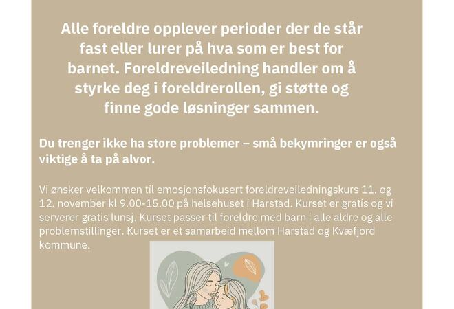 Plakat - å være forelder