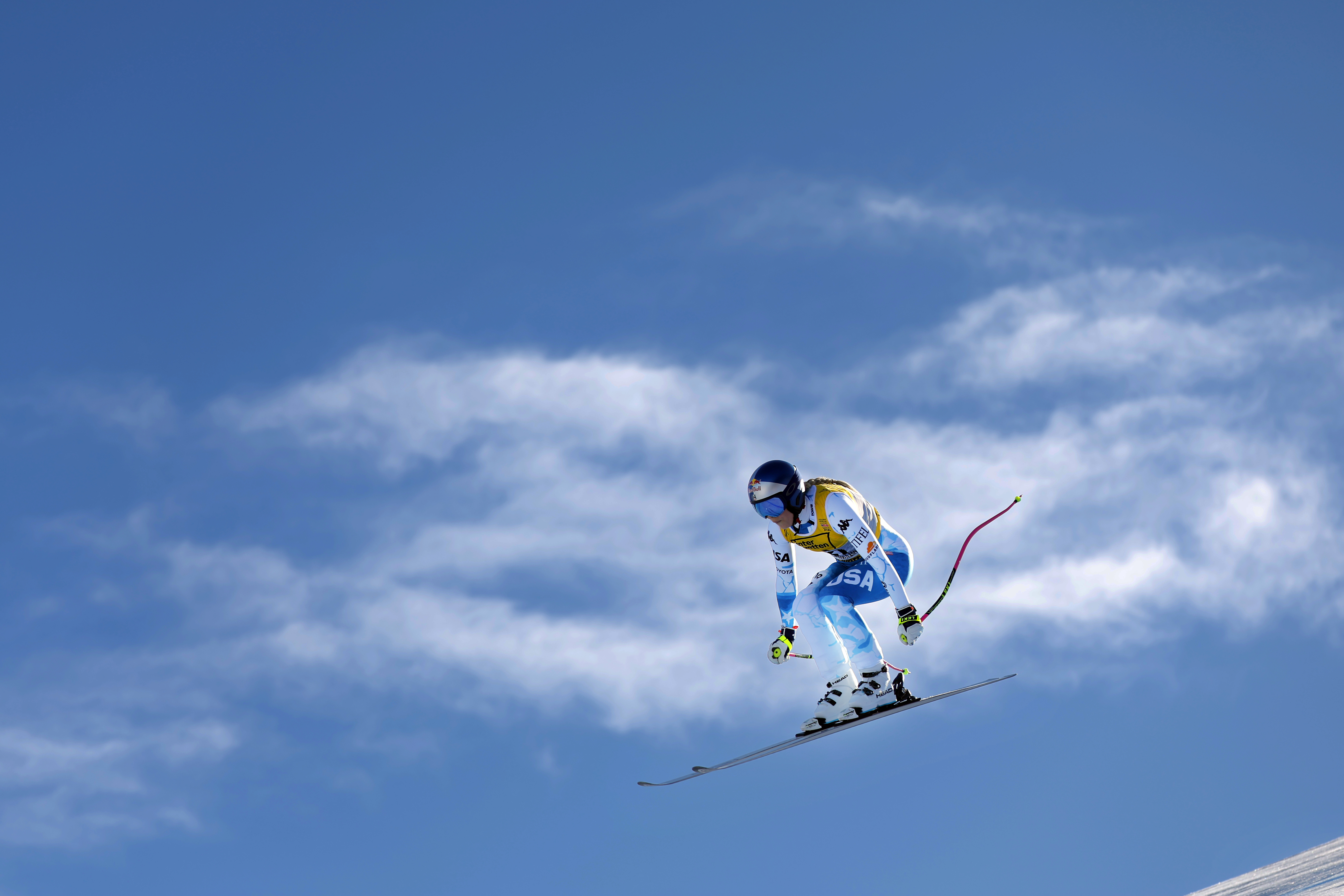 Lindsey Vonn en course