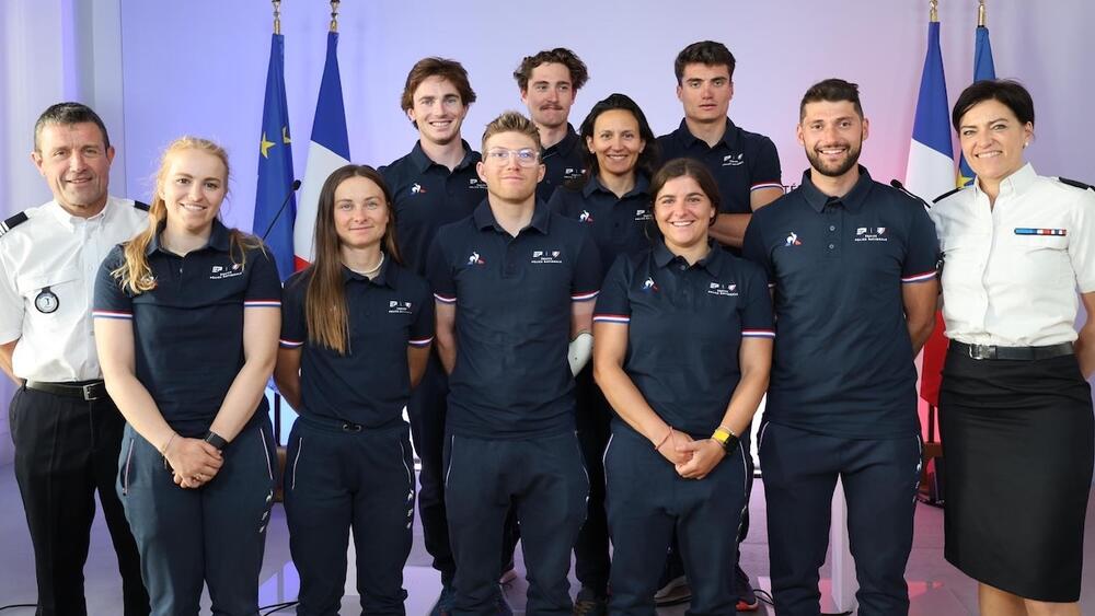 Ski Biathlon Police Nationale