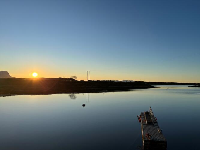 Morgenstemning. (Foto: Elbjørg Larsen)