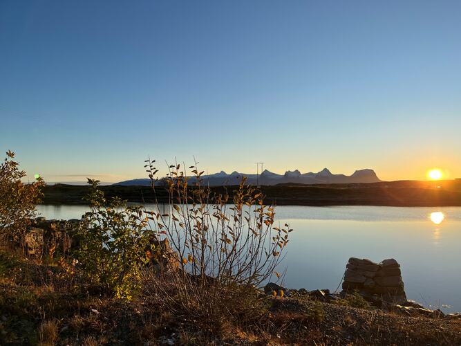 Morgenstemning. (Foto: Elbjørg Larsen)